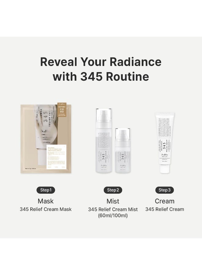 دي آر.ألثيا Dr.Althea 345 Relief Cream Mist | Hydrating Facial Mist with Rice Extract | Soothing Care for Sensitive Skin | Vegan Korean Skincare (100ml) - Image 4